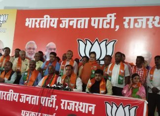 भाजपा के कार्यकर्ताओं ने कसी कमर