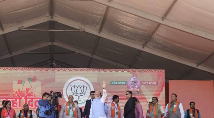 नरेंद्र मोदी की अलवर रैली फोटोज़