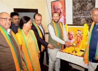 मिशन 25,, लोकसभा के तारीखों का एलान के बाद भाजपा कोर कमेटी की हुई पहली बैठक,वसुंधरा राजे ने की शिरकत