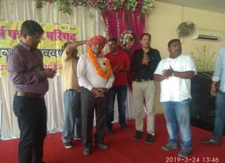 आदर्श पत्रकार परिषद ने पत्रकारों का सम्मान कर आदर्श मिसाल पेश की