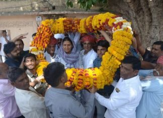 कृष्णा पूनिया ने बदली तस्वीर जयपुर ग्रामीण की, धुंआधार जनसम्पर्क से लोगों के दिलों में बनाई जगह,,