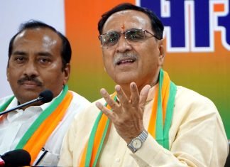 मोदी लहर नहीँ सुनामी है,इस बार चुनाव में: विजय रुपाणी