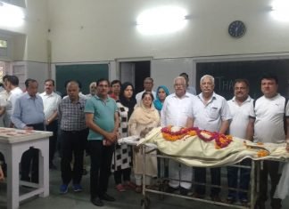 देह दान से सामाजिक मूल्य उन्नत होंगें, अरोड़वंश ने इतिहास में पहली बार देह दान कर अलख जगाने की परम्परा डाली,