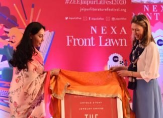 *जी जेएलएफ में दीया कुमारी ने पुस्तक का किया विमोचन*