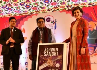 अभिनेत्री सोनाली बेंद्रे बहल द्वारा अश्विन सांघी ‘द वॉल्ट ऑफ विष्णु’ का लोकार्पण