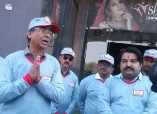 बिरला उत्तम सीमेंट के *रूरल वैन कैंपेन* का हुआ शुभारंभ,, काफिले में 6 वैन हुई रवाना,