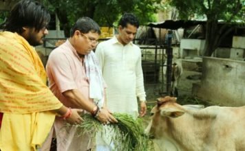 श्री श्याम रसोई द्वारा, जयपुर शहर की विभिन्न मंदिरों के पुजारियों के परिवारों को खाद्य सामग्री वितरित की गई साथ ही गौशालाओं में चारा वितरित किया गया ,,