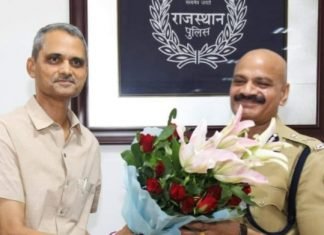 पुलिस मुख्यालय में के.नरसिम्हा का हुआ सेवानिवृत्ति विदाई समारोह ,,