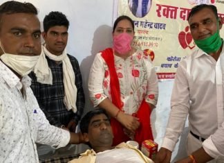 *107 यूनिट रक्त का हुआ संग्रह**मदर टेरेसा फाउंडेशन द्वारा रक्तदान शिविर का हुआ आयोजन*