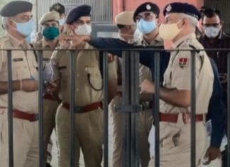 पुलिस उपायुक्त यातायात आदर्श सिधु और पुलिस उपायुक्त,पश्चिम, प्रदीप मोहन शर्मा के निर्देशन में पश्चिम क्षेत्र में संयुक्त दल ने किया यातायात भ्रमण,,