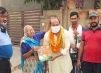 विद्याधर नगर, विधानसभा वार्ड नंबर 20 के भाजपा प्रत्याशी भंवर सिंह राठौड़ का स्थानीय नागरिकों ने किया स्वागत,,