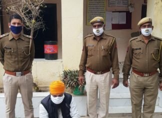 100 ग्राम अवैध अफीम व 3 किलो अवैध डोडाचुरा सहित 1 आरोपी गिरफ्तार ,, जिला विशेष टीम व थाना भादसोड़ा पुलिस की संयुक्त कार्रवाई,,