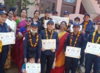 माँ भगवती मानव कल्याण संस्थान के तत्वाधान में 20 जनवरी 2021 को निर्भया स्क्वाड को कर्मवीर सेवा योद्धा सम्मान से नवाजा गया,,