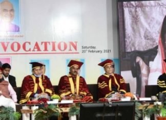 यूनिवर्सिटी ऑफ टेक्नोलॉजी का प्रथम दीक्षांत समारोह आयोजित ,, विद्यार्थी और बुद्धिजीवी आधुनिक भारत के निर्माण में अहम भूमिका निभाएं-पूर्व राष्ट्रपति,, सफलता के लिए देश और समाज में स्वस्थ प्रतिस्पर्धात्मक माहौल तैयार करे-जलदाय मंत्री,,