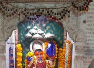 हाथोज धाम दक्षिण मुखी बालाजी मंदिर में चैत्र नवरात्र घटस्थापना के साथ नव दिवसीय यज्ञ एवं बाल्मीकि सुंदरकांड प्रारंभ,,