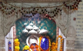 हाथोज धाम दक्षिण मुखी बालाजी मंदिर में चैत्र नवरात्र घटस्थापना के साथ नव दिवसीय यज्ञ एवं बाल्मीकि सुंदरकांड प्रारंभ,,