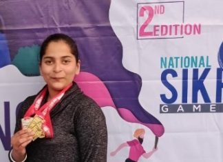 लीजेंड शूटिंग रेंज की शूटर चहक प्रीत कौर ने तीनों कैटेगरी में लगाया गोल्ड मैडल पर निशाना,,