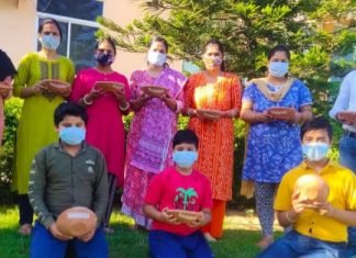 मान्यवास मानसरोवर में परिंडा वितरण कार्यक्रम किया गया,,