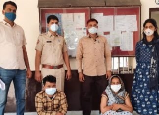 मर्डर का खुलासा -पत्नि ही निकली पति की हत्या की मुख्य सूत्रधार प्रेमी संग मिलकर की पति की हत्या , हत्या की घटना के 08 दिन बाद हुआ खुलासा व पत्नि व उसके प्रेमी को किया गिरफ्तार. कालवाड़ थाना आयुक्तालय पश्चिम की कार्रवाई,,