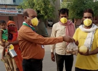 MASK वितरण को हुआ एक महीना पूरा : हरिकिशन तिवारी