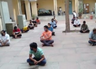 जिम संचालक के खिलाफ मुकदमा दर्ज कर किया गिरफ्तार,,साथ ही 27 लोगों के खिलाफ सोशल डिस्टेंसिंग संबंधित चालान किए गये,, थाना आमेर जयपुर, उत्तर की कार्यवाही,,