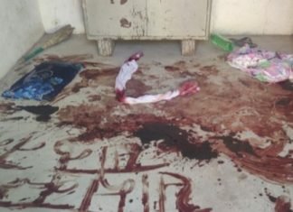 खुलासा : पडौसी को फंसाने के चलते खुद का गला रेता और घटनास्थल पर अपने खून से लिख दिया, पड़ोस के तीन जनों का नाम,