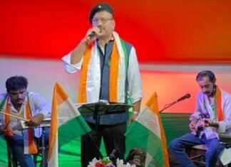 नेट-थियेट पर गूंजे कौमी तराने,, संजय ने ओजस्वी स्वरों में किया मां भारती का वंदन,,