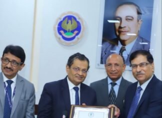 सरदार पटेल पुलिस विश्वविद्यालय जोधपुर एवं द इंस्टीटूट ऑफ चार्टर्ड एकाउंटेंट्स ऑफ इंडिया के बीच सहमति पत्र पर हुए हस्ताक्षर,,