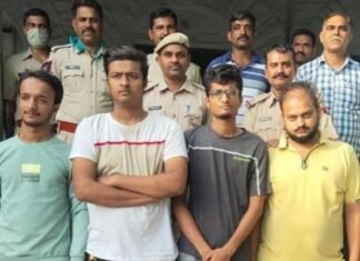 फॉरेक्स ट्रेडिंग के नाम पर करोड़ो की ठगी के मास्टरमाइंड सहित 4 युवक गुजरात से गिरफ्तार, 10वीं फेल सरगना, बीई-बीटेक किये हुए युवकों से करवा रहा था ठगी,,