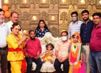 प्रेस क्लब में नटखट कान्हा एवं चुलबुली राधिका की मनमोहक प्रस्तुति, धार्मिक आयोजन सामाजिक समरसता को देते है बढ़ावा-महेश जोशी,,,