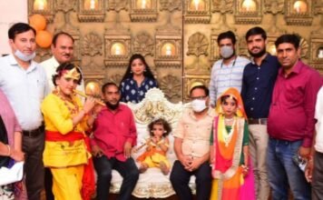 प्रेस क्लब में नटखट कान्हा एवं चुलबुली राधिका की मनमोहक प्रस्तुति, धार्मिक आयोजन सामाजिक समरसता को देते है बढ़ावा-महेश जोशी,,,