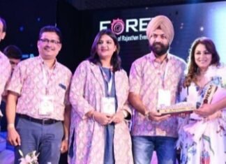 इंडस्ट्री के वर्कर्स ने किया इवेंटस्थान का उद्घाटन , जयपुर के होटल फेयरमांट में सातवें इवेंटस्थान का हुआ आयोजन,,