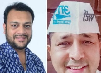 आप ने अर्चित व पवन को हेरिटेज व ग्रेटर निगम अध्यक्ष घोषित किया,,,