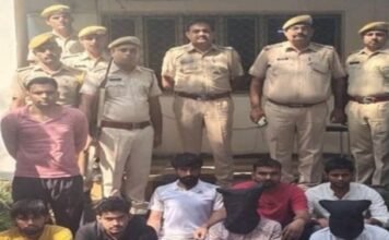 कार्यवाही पर कार्यवाही होने के बावजूद,, राजस्थान में अपराधी क्यो हो रहे बेलगाम, व्यापारी की दुकान में अंधाधुंध फायरिंग कर 50 लाख की रंगदारी मांगने के मामले का खुलासा, दोनों शूटर सहित 7 गिरफ्तार, घटना में प्रयुक्त एक पिस्टल व अपाचे बाईक बरामद, ,