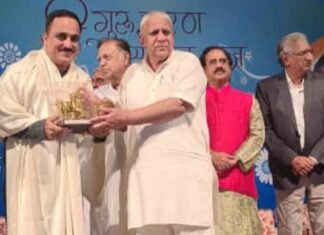 अमृत ग्रुप के फाउंडर समाज सेवी राजन सरदार को किया गया समानित,,