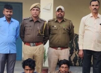 महिलाओं से पर्स व मोबाइल लूट करने वाले दो अन्तर्राज्यीय लुटेरे गिरफ्तार,, गाजियाबाद,उत्तर प्रदेश से आकर करते हैं जयपुर शहर में वारदात,, पुलिस थाना शास्त्री नगर की कार्यवाही,,