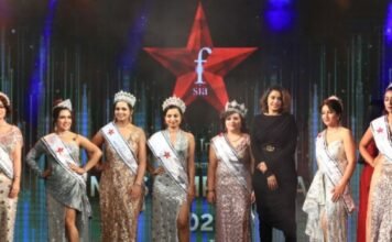 पेजेंट के तीसरे दिन नेशनल लेवल की विनर्स की क्राउनिंग सेरेमनी से गुलजार हुआ मंच — मिस में एक व मिसेज में दो केटेगरी के विनर्स के सर पर सजा ताज,,,