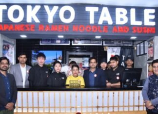टोक्यो टेबल बाय कुराकु पहली बार जयपुर में लॉन्च,,,