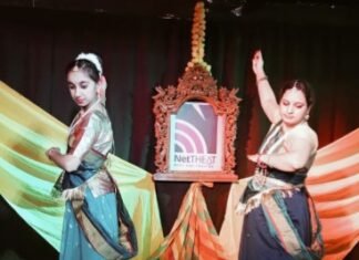 नेट-थियेट पर सजी जयपुर कत्थक की झनझन निलाम भूज शामल कोमलागम पर दिखाई कथक की बारीकियां,,