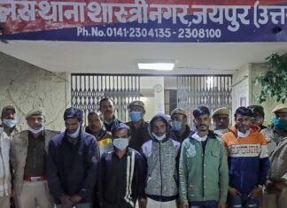 पुलिस थाना शास्त्री नगर द्वारा नशेड़ीयों के विरुद्ध ताबड़तोड़ कार्यवाही,, 7 शातिर अपराधी गिरफ्तार,, नशे के लिए नशे का सेवन कर,करते हैं अपराध,,