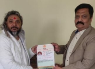 संजय शांडिल्य बने राष्ट्रीय महासचिव और राजकुमार दातवानी, प्रदेश अध्यक्ष, रामसेना संगठन के प्रमुख आचार्य श्री विष्णु विनोदम महाराज ने किया नियुक्त,,