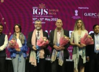 जयपुर में पहले इंटरनेशनल जैम ज्वैलरी शो का शुभारंभ,, भारत को जैम हब बनाने की पुरजोर कोशिश की जाएगी,,