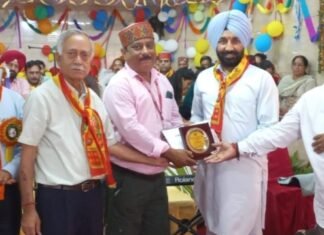 चंडीगढ़ में आयोजित पीपीआई के कार्यक्रम मे हजारों की संख्या में पहुंचे लोग, सम्मानित होने वाली हस्तिया भी अपने परिवारों सहित पहुंची,,