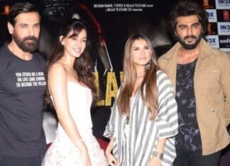 एक विलेन रिटर्न्स प्रमोशनः जॉन अब्राहम, अर्जुन कपूर, तारा सुतारिया और दिशा पटानी पहुँचे जयपुर,