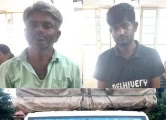 करघनी थाना क्षेत्र जयपुर का मामला ,सीआईडी ने पकड़ी 70 पेटी अवैध शराब से भरी टाटा मैजिक, तस्कर गिरफ्तार,