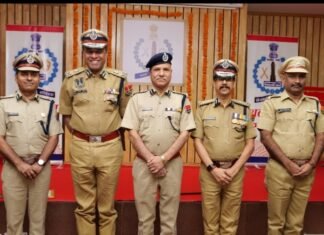 जयपुर पुलिस कमिश्नर बीजू जोसेफ के साथ 4 आईपीएस अधिकारियों को डीजीपी डिस्क,