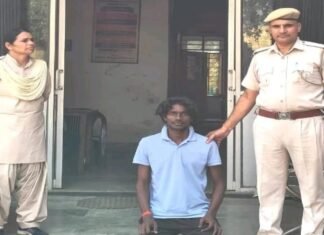 भरतपुर जिले में उद्योग नगर थाना पुलिस की कार्रवाई , रीको एरिया स्थित पीएनबी बैंक में फायरिंग कर दिनदहाड़े लूट की वारदात में एक और आरोपी गिरफ्तार,, आरोपी के विरुद्ध जयपुर और धौलपुर में आधा दर्जन से अधिक केस है दर्ज,,