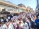 हल्दियों के रास्ते के व्यापारी हैरान, परेशान, रोजी रोटी का संकट,19 व्यावसायिक परिसरों की हजारों दुकानों को सील किए जाने पर परकोटा विकास संघर्ष समिति के तत्वाधान में  व्यापारियो,कर्मचारियों एवं महिलाओ का शांतिपूर्ण प्रदर्शन,,
