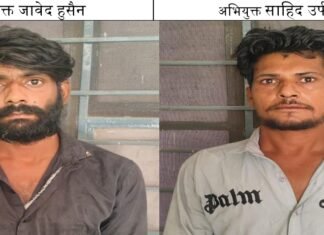 थाना भट्टा बस्ती की ताबड़तोड़ कार्रवाई,, धारदार हथियार के साथ दो आरोपी गिरफ्तार,