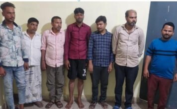 पुलिस थाना भट्टा बस्ती जयपुर की बड़ी कार्रवाई 5 अलग-अलग स्थानों में जुआ, सट्टा खेलते 7 व्यक्तियों को किया गिरफ्तार,,